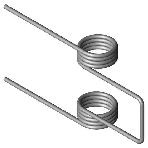 Ressort double torsion - DSF-150 - GUTEKUNST FEDERN - à fil / en inox