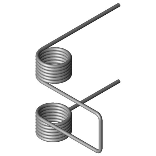 Ressort double torsion - DSF-165 - GUTEKUNST FEDERN - à fil / en inox