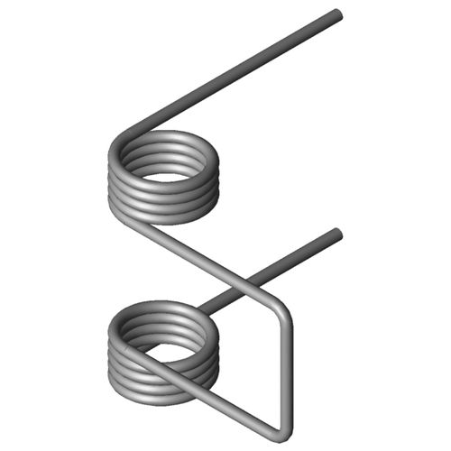 Ressort double torsion - DSF-205 - GUTEKUNST FEDERN - à fil / en inox