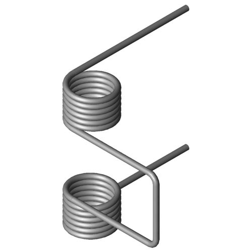 Ressort double torsion - DSF-265 - GUTEKUNST FEDERN - à fil / en inox