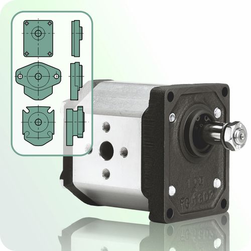 Moteur hydraulique à engrenage - GHM1 Series - jbj Techniques Limited