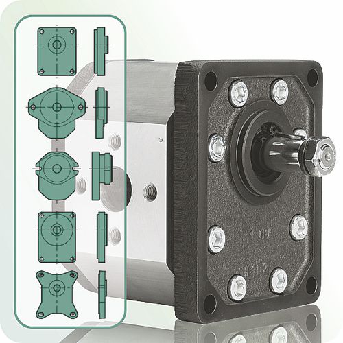 Moteur hydraulique à engrenage - GHM3 Series - jbj Techniques Limited