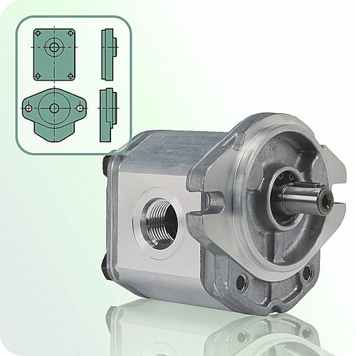 Moteur hydraulique à engrenage - ALM1 Series - jbj Techniques Limited