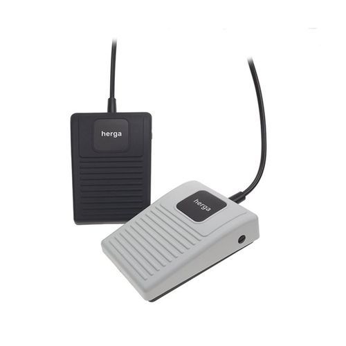 Interrupteur à pédale de commande - 6210-VO - HERGA - électrique / à potentiomètre / 1 pédale