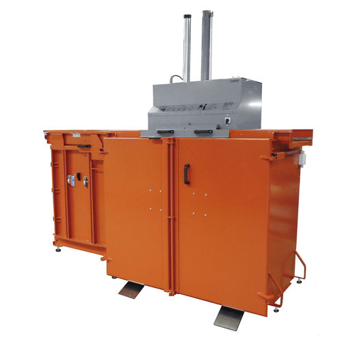 Presse à balles verticale - MULTI 5070 Combi - Orwak AB - à chargement frontal / pour déchets / compacte