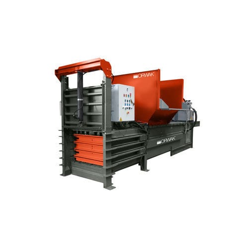 Presse à balles semi-automatique - 1540-1550-1560 - Orwak AB - pour carton / pour papier / pour plastique