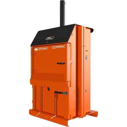 Presse à balles pour carton - COMPACT 3115 - Orwak AB - pour déchets / verticale / à chargement frontal