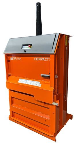 Presse à balles pour carton - COMPACT 3120 - Orwak AB - pour plastique / à chambre verticale / à chargement frontal