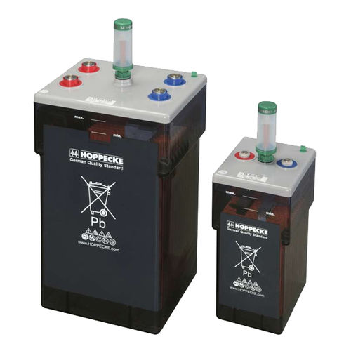 Batterie plomb-acide - power V X series - HOPPECKE - de bloc / pour alimentation de secours / sans entretien