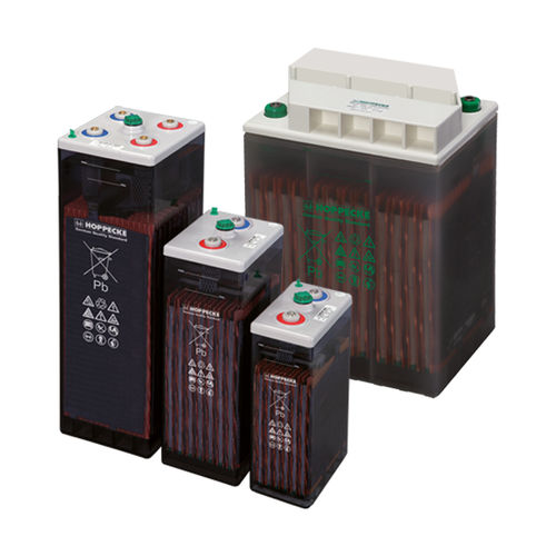 Batterie plomb-acide - power V L series - HOPPECKE - tubulaire / 12 V / 6 V