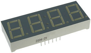 Afficheur à LED - CA56-series - KINGBRIGHT ELECTRONIC - à 7 segments / à 4 chiffres / électronique