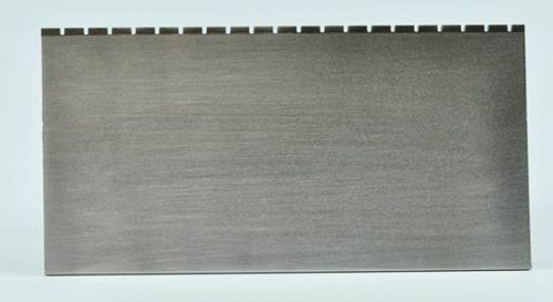 Couteau linéaire pour emballage - LAME DE PERFORATION - MONGIN - pour applications alimentaires / perforé