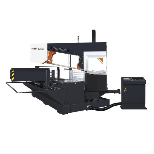Scie à onglet double - CNC-800DM - COSEN - à ruban / horizontale / pour acier