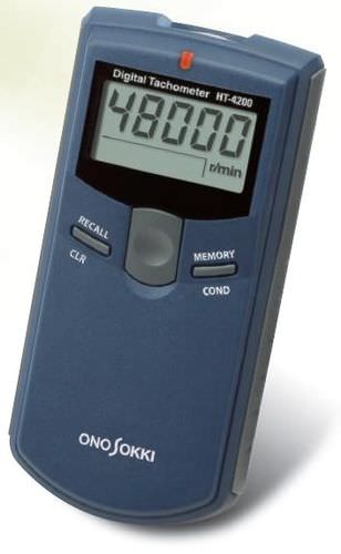Tachymètre sans contact - HT-4200 - Onosokki - portatif / numérique / robuste
