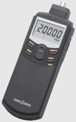 Tachymètre sans contact - FT-7200 - Onosokki - portatif / numérique / FFT