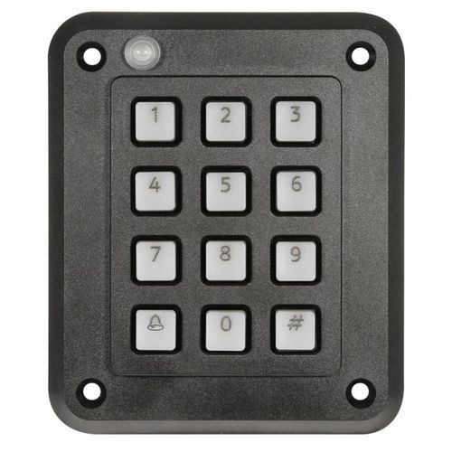 Clavier numérique 12 touches - DE2KT10 - Storm Interface - mural / en polymère / antivandalisme
