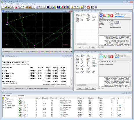 Logiciel d'analyse statique - GrafNav Static - NovAtel - de post traitement / de qualité / de réseau