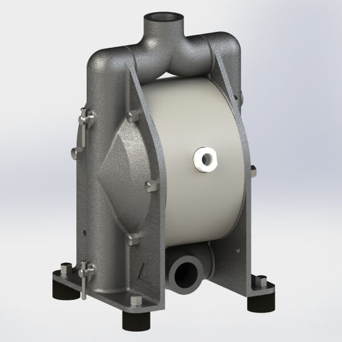 Pompe à double membrane - CHEMICOR Series - ALMATEC Maschinenbau GmbH - à eau / actionnée par air / auto-amorçante