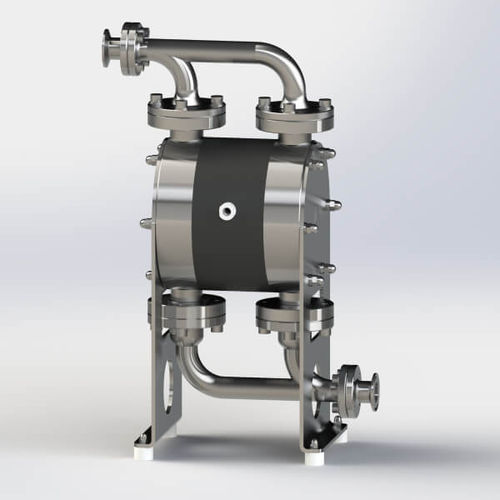 Pompe à double membrane - MM Series - ALMATEC Maschinenbau GmbH - à eau / actionnée par air / auto-amorçante