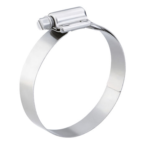 Collier de serrage en acier inoxydable - STANDARD HI-TORQUE - NORMA GROUP - à vis / fort couple / à bande