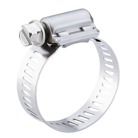 Collier de serrage à vis sans fin - Breeze AERO-SEAL - NORMA GROUP - à bande ajourée / grande puissance / à languette