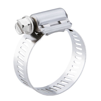 Collier de serrage en acier inoxydable - BREEZE POWER-SEAL - NORMA GROUP - à vis / à bande ajourée / à languette