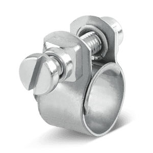 Collier de serrage en acier inoxydable - NORMACLAMP® S  - NORMA GROUP - à tourillon / à bande / robuste