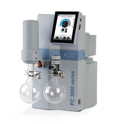 Pompe à vide à membrane - PC 3002 VARIO select - VACUUBRAND - sèche / 230 Vca / bi-étagée