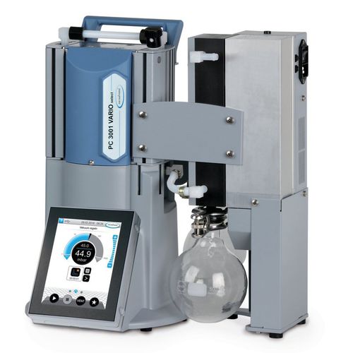 Pompe à vide à membrane - PC 3001 VARIO select EK Peltronic - VACUUBRAND - sèche / 230 Vca / à trois étages