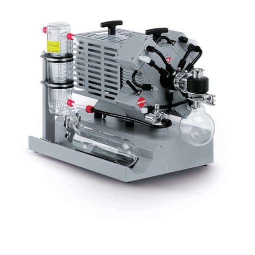 Pompe à vide à membrane - MD 4C EX VARIO +AK+EK - VACUUBRAND - lubrifiée / mono-étagée / pour laboratoire