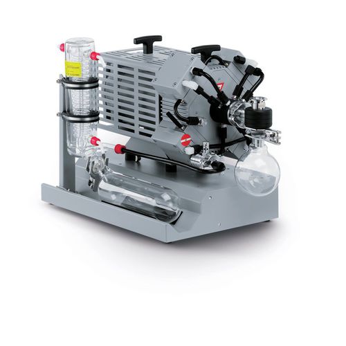 Pompe à vide à membrane - MD 4C EX +AK+EK - VACUUBRAND - sans huile / 230 Vca / à trois étages