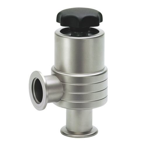 Vanne à soupape - VE 16 WIG - VACUUBRAND - manuelle / pour gaz / soudée