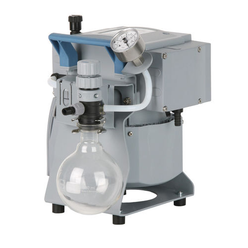 Pompe à vide à membrane - MZ 2C NT +AK+M+D - VACUUBRAND - sans huile / 230 Vca / bi-étagée