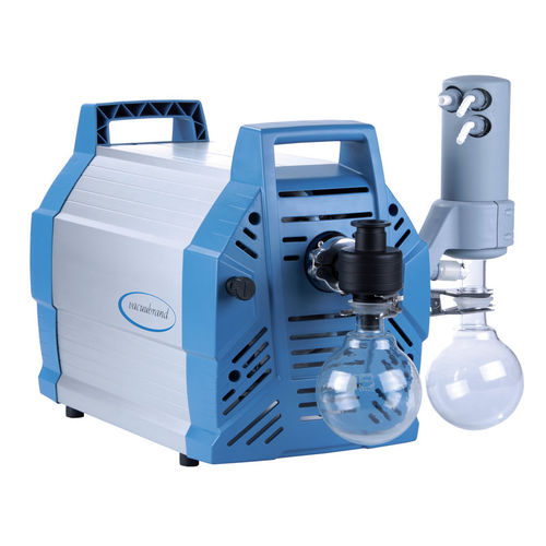Pompe à vide à membrane - MD 12C NT +AK+EK - VACUUBRAND - sans huile / 230 Vca / à trois étages