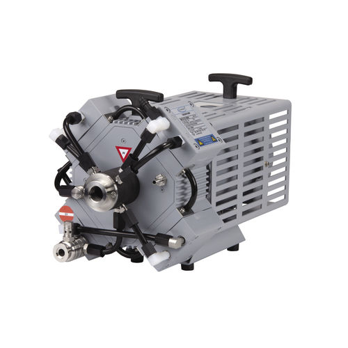 Pompe à vide à membrane - MD 4C EX VARIO - VACUUBRAND - sans huile / à trois étages / pour laboratoire