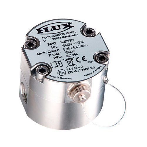 Débitmètre à pignons ovales - FMO 101 - FLUX-GERÄTE GMBH - volumique / pour huile / pour produits chimiques