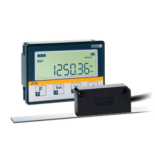Indicateur de position - AZ16E  - ELGO Electronic - affichage LCD / pour montage sur panneau / alimenté par batterie