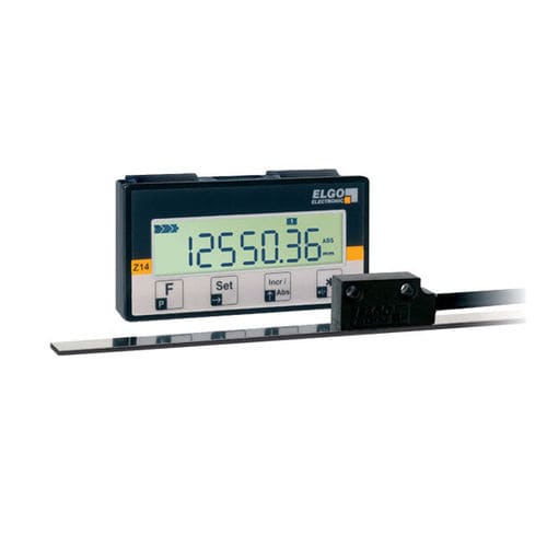 Indicateur de position - IZ14E - ELGO Electronic - affichage LCD / pour montage sur panneau / alimenté par batterie