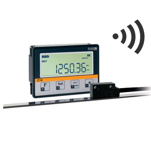 Indicateur de position - IZE16-600 - ELGO Electronic - LCD / intégré / alimenté par batterie