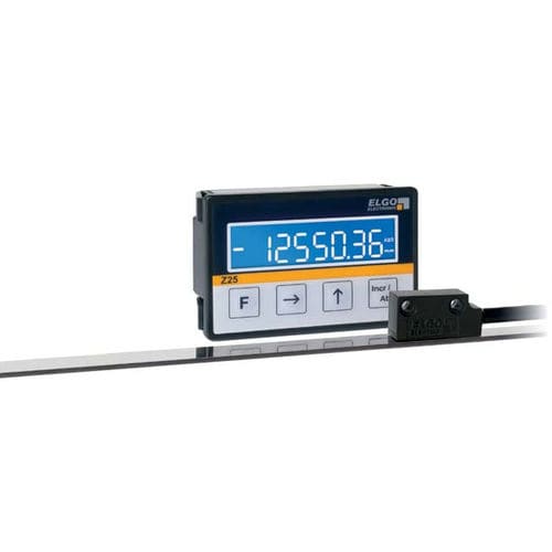Indicateur de position - Z25 - ELGO Electronic - affichage LCD / pour montage sur panneau / programmable