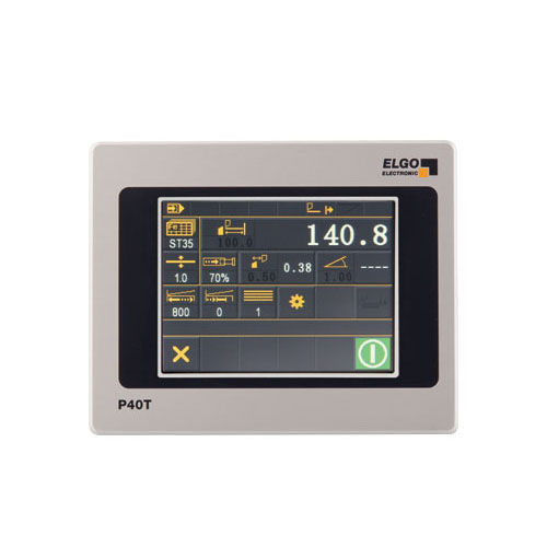 Contrôleur de positionnement multiaxe - P40T - ELGO Electronic - électronique / programmable / tactile