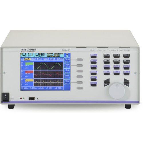 Analyseur de puissance - LMG450 - ZES ZIMMER Electronic Systems - électrique / de tension / d'harmonique