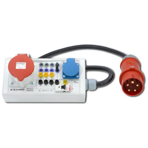 Adaptateur électrique de test -  BOB-CEE3 - ZES ZIMMER Electronic Systems - CEE / de sécurité / monophasé / triphasé