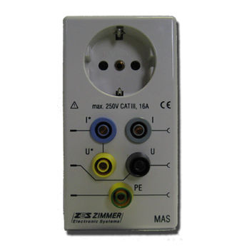 Adaptateur électrique de test -  LMG-MAS - ZES ZIMMER Electronic Systems - de sécurité / monophasé