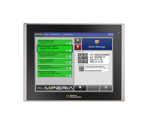 Solution logicielle de gestion d'entrepôt (WMS) - MPERIA - Matthews Marking Systems - de contrôle de process / d'automatisation / d'accès à distance