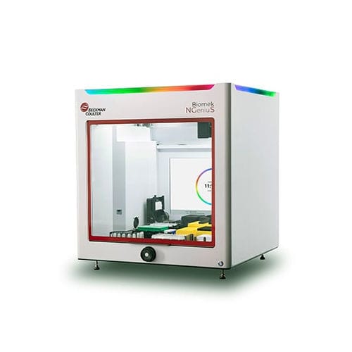 Station de manipulation de liquides de laboratoire - Biomek NGeniuS - Beckman Coulter Life Sciences - Particle - automatisée