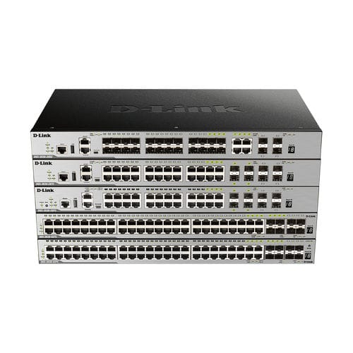 Commutateur Ethernet administrable - DGS-3630 series - D-Link® - 16 ports / 30 ports / Gigabit Ethernet