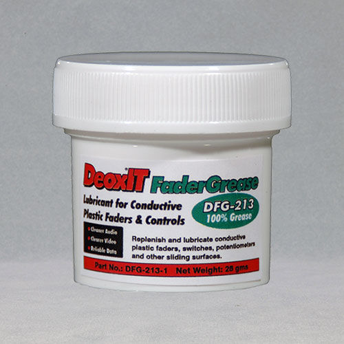 Graisse de lubrification - DeoxIT ® Fader, #DFG-213-1 - CAIG - de contact / au silicone / pour matières plastiques