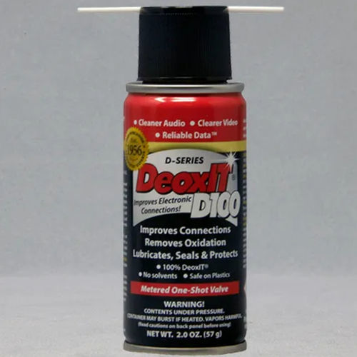 Aérosol de protection - DeoxIT®, #D100S-2 - CAIG - lubrifiant / pour métal / pour le plastique