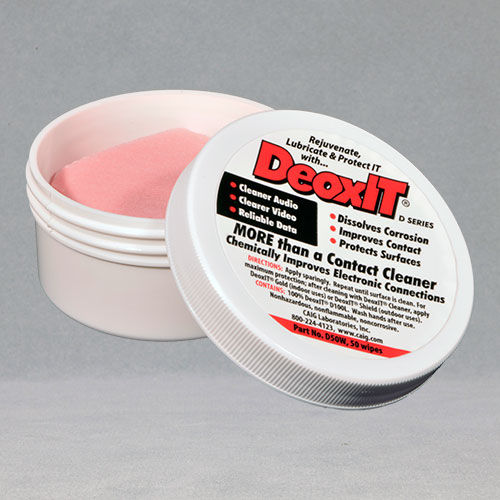 Lingette nettoyante - DeoxIT®, #D50W - CAIG